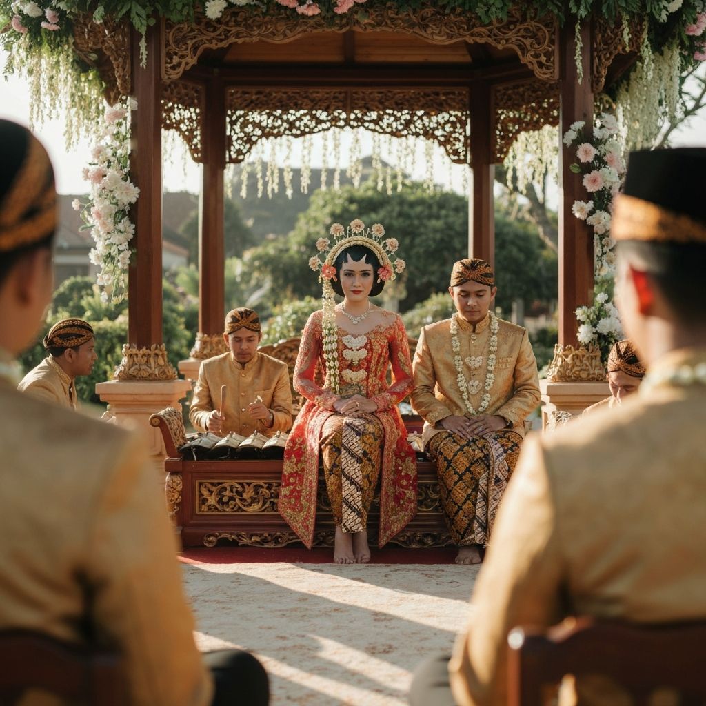 Tema pernikahan Adat Jawa
